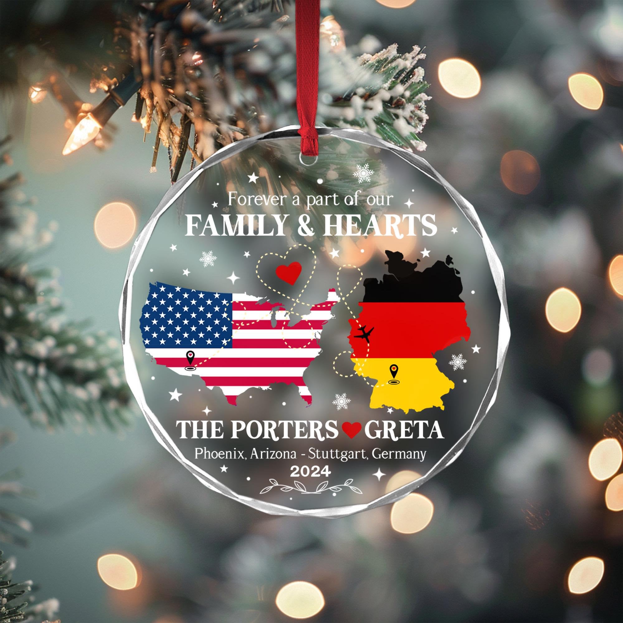 Exchange Student Ornament - Etsy