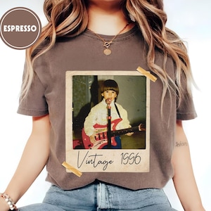 Custom Vintage Photo And Year, Custom Shirt With Picture Personalized 30th Birthday Gift Vintage 30th Birthday Party Vintage Est 1995 Shirt image 6