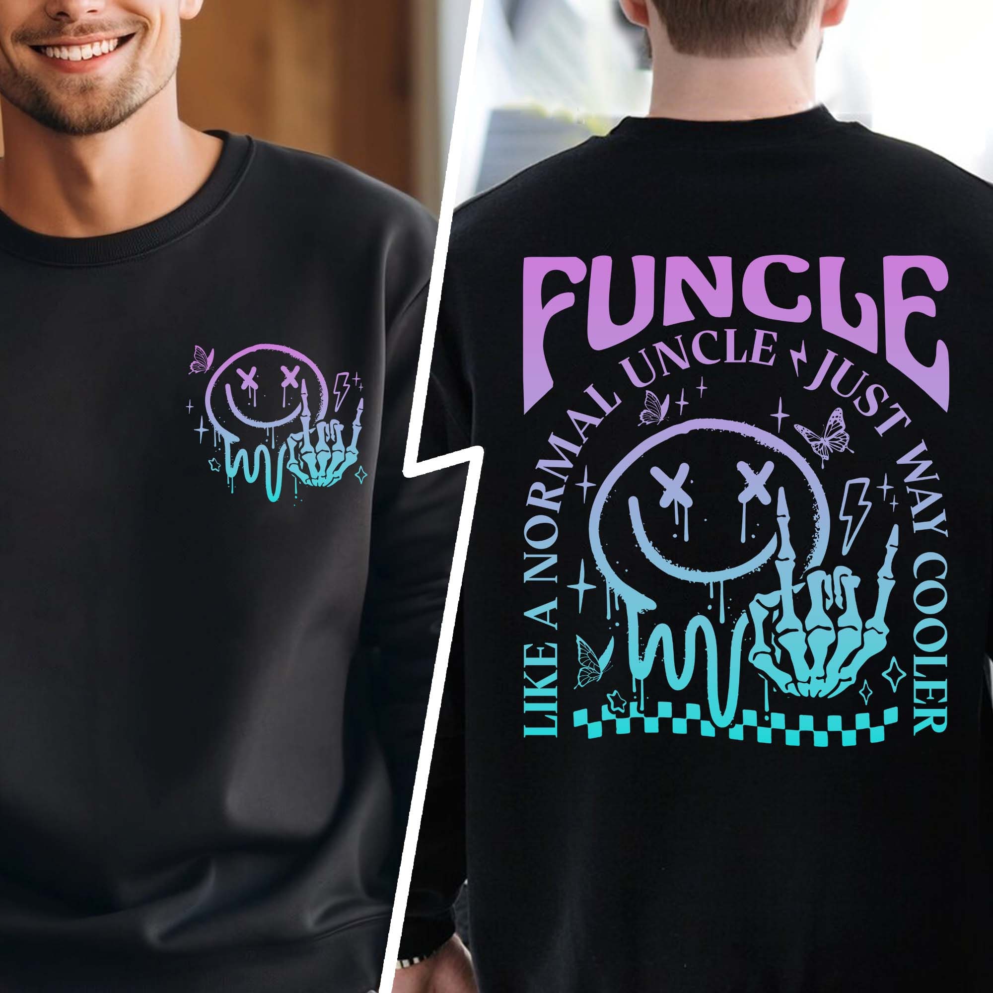 Cool Uncles Club Shirt for Men, Pregnancy Announcement Shirt for Uncle ...