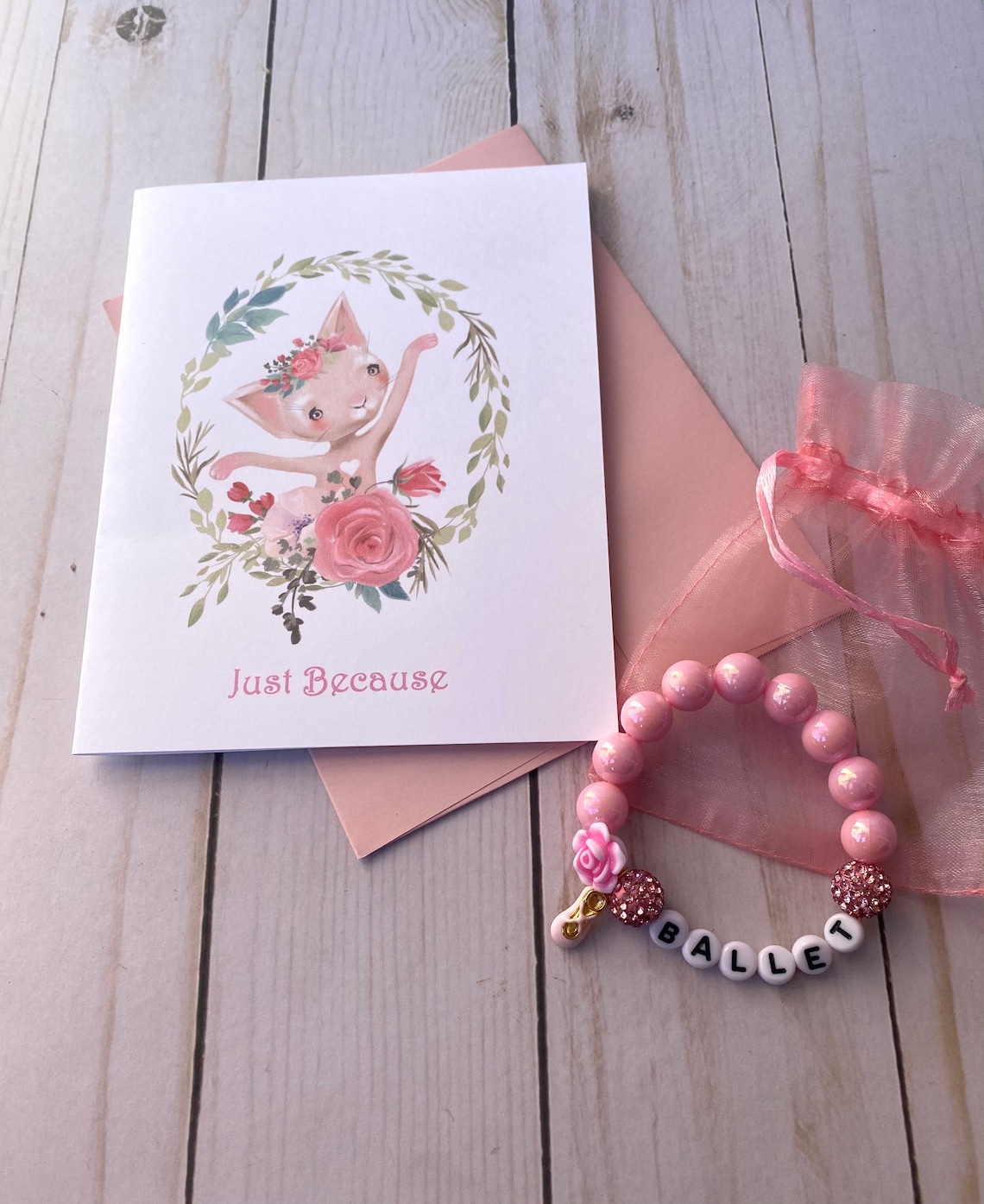 Ballet Bracelet, Beaded Ballet Bracelet, Recital Gift, Dance Team Gift ...