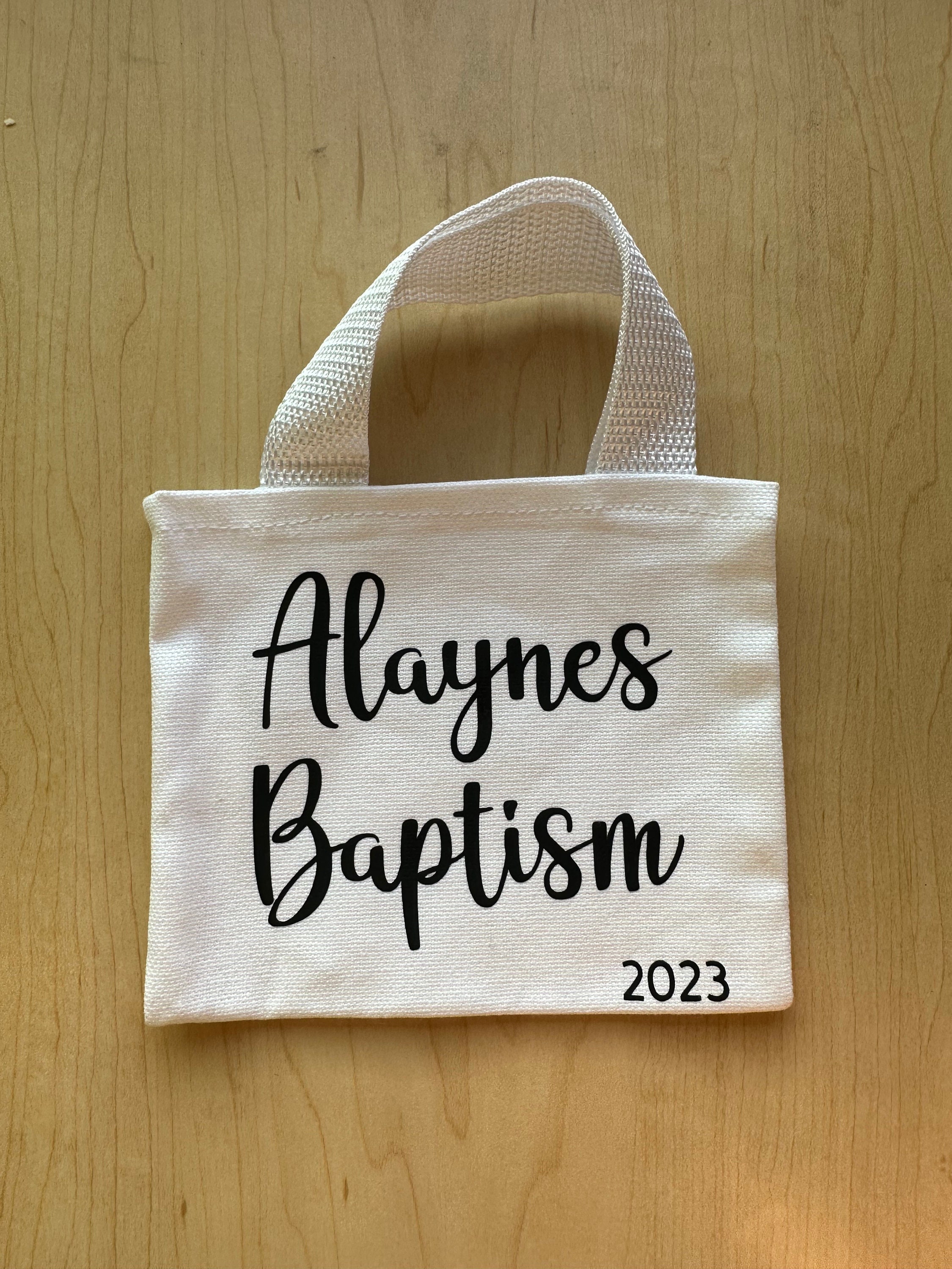 Mini Tote Bags Party Favors Etsy