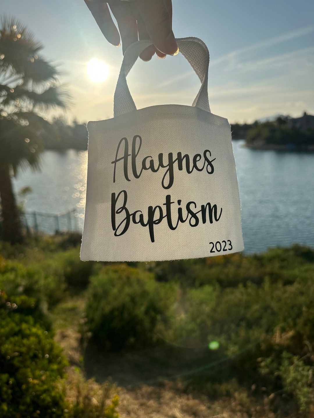 Mini Tote Bags Party Favors Etsy