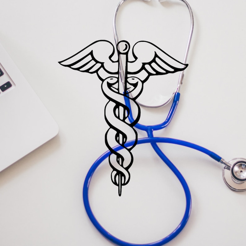 WHO Logo Brosche - Medizinischer Anstecker Mit Schlange & Stab Für Ärzte & Pflegepersonal