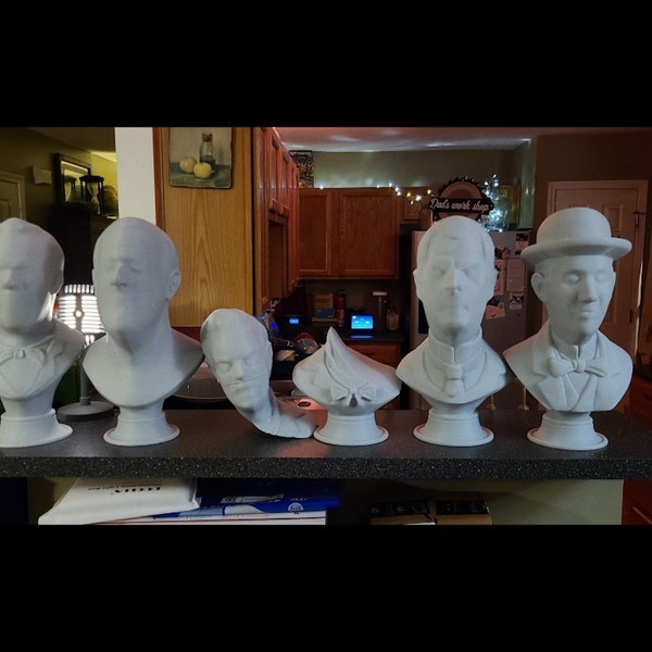 Haunted Mansion Busts Etsy
