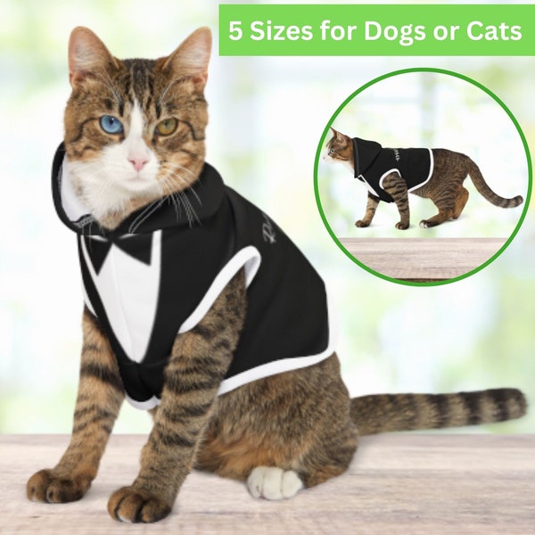 Cat Ring Bearer Outfit for Cat Dog Ring Bearer Suit Cat Tuxedo Cat Gift Matching Cat and Owner Matching Wedding Outfits Small Medium Large