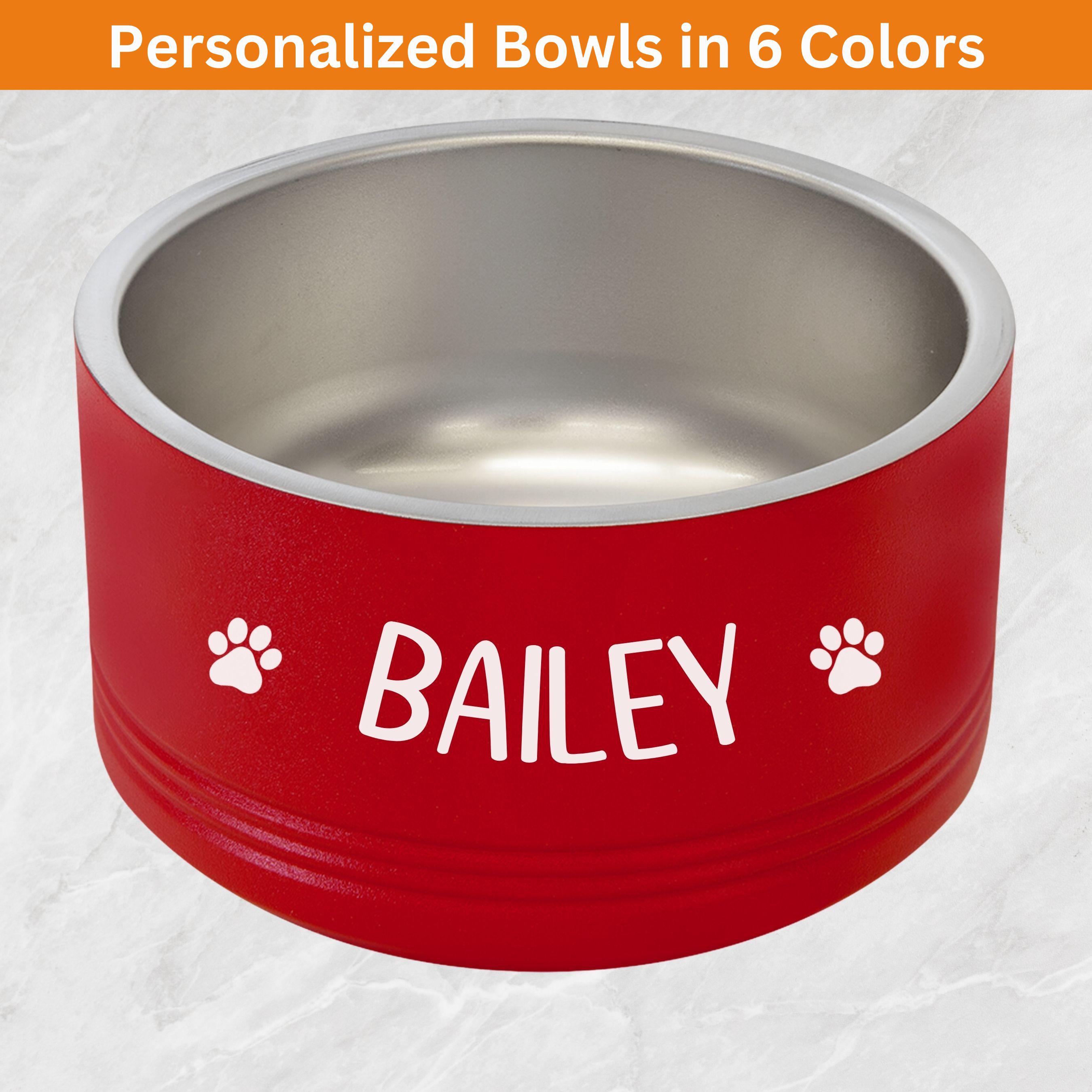 Etsy personalized dog bowls hotsell