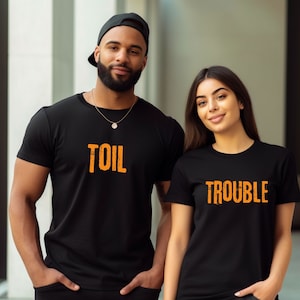 Adult Couples Halloween Costume Couples Matching Halloween Shirts Plus Size Costumes Halloween Sweatshirt Couple Costumes Family Group Kids