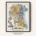 Fun Map of Chicago Illinois – Digital Download PRINTABLE Vintage Wall ...