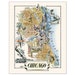Fun Map of Chicago Illinois – Digital Download PRINTABLE Vintage Wall ...