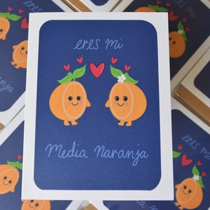 Eres mi media naranja