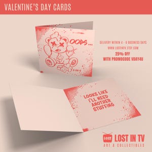 Grappige Valentijnsdagkaarten - eigenzinnige, ongebruikelijke liefdesbriefjes - pak van 10