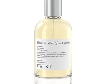 Twist Bloom Petal No.5 inspired by G. Bloom, Long Lasting Perfume For Women, EDP - 100 ml | 3.4 fl. oz.