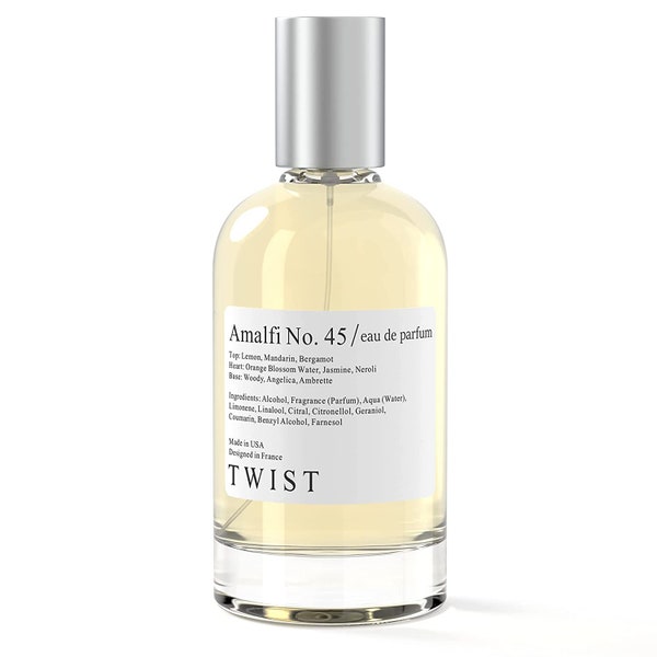 Twist Amalfi No. 45 inspired by TF Neroli Portofino, Long-Lasting Unisex Perfume, EDP - 100 ml | 3.4 fl. oz.