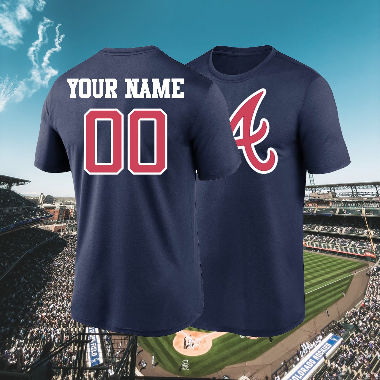 SALE!!! Atlanta Braves Spencer Strider #99 Name & Number Print Baseball  Jersey