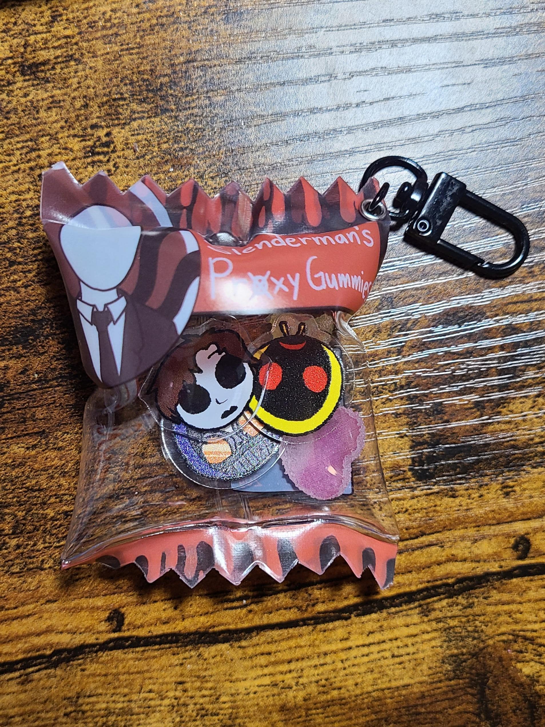 Creepypasta - Slenderman's Proxy Gummies Shaker Charm - Etsy
