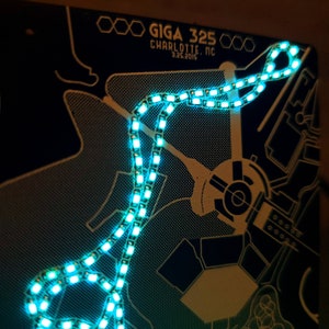 Fury325 Inspired Inspired LED Display Giga 325 LightRides Light-Up LED Roller Coaster image 5