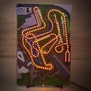 Hagrid's Magical Creatures Motorbike Adventure Inspired "Magical Motorbike Adventure" | LightRides XL | Light-Up LED Roller Coaster