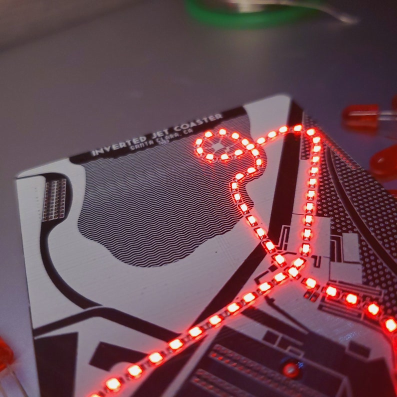 Flight Deck Inspired LED Display 