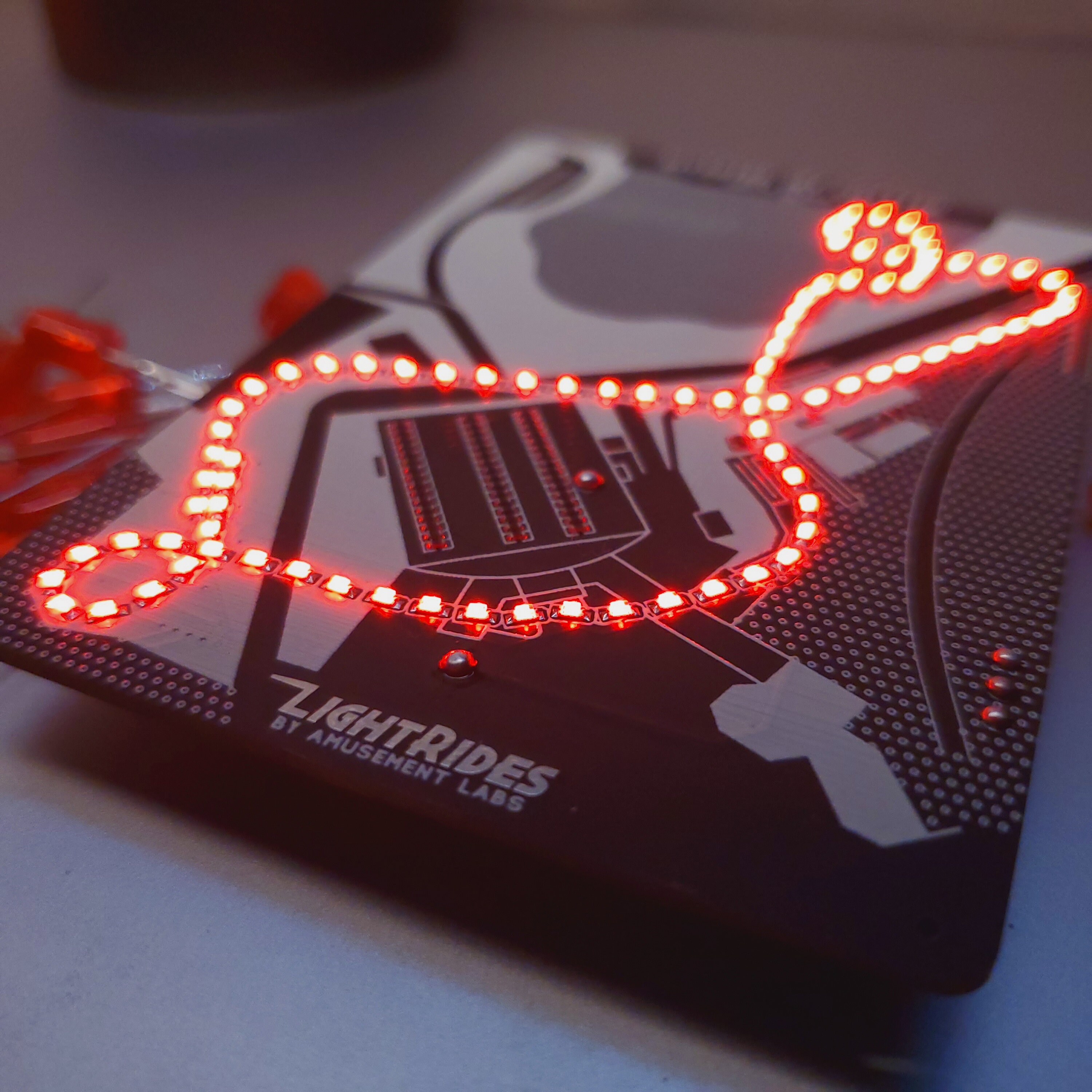 Flight Deck Inspired LED Display 