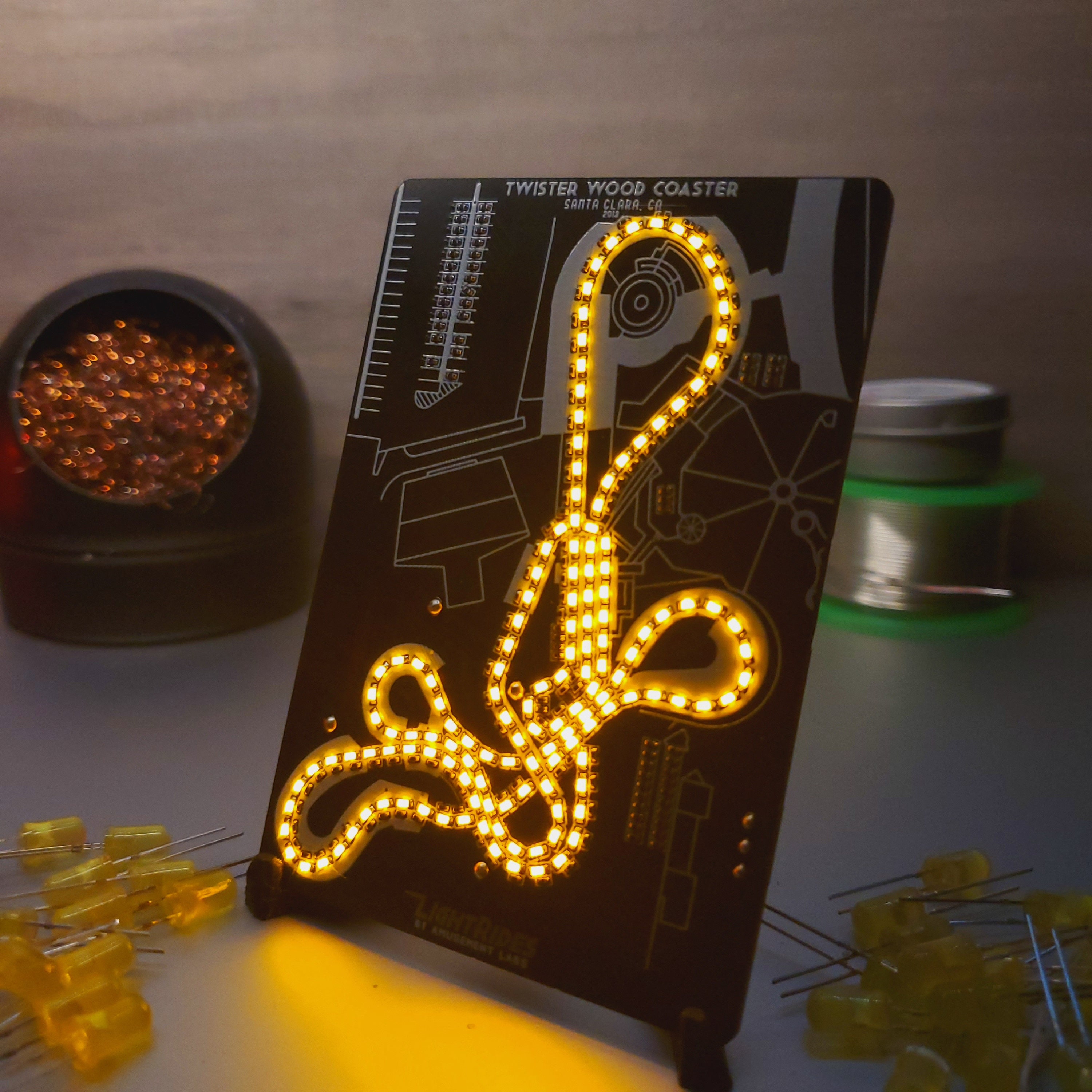 Goldstriker Inspired LED Display 