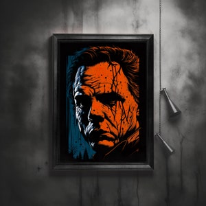 Poster di Michael Myers Arte digitale di Michael Myers Poster scaricabile di Michael Myers Poster di Halloween Arte digitale di Halloween (dimensioni multiple)