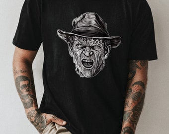 Freddy Krueger T-Shirt Nightmare On Elm Street T-Shirt Horror-T-Shirts Horror-Charakter-T-Shirts