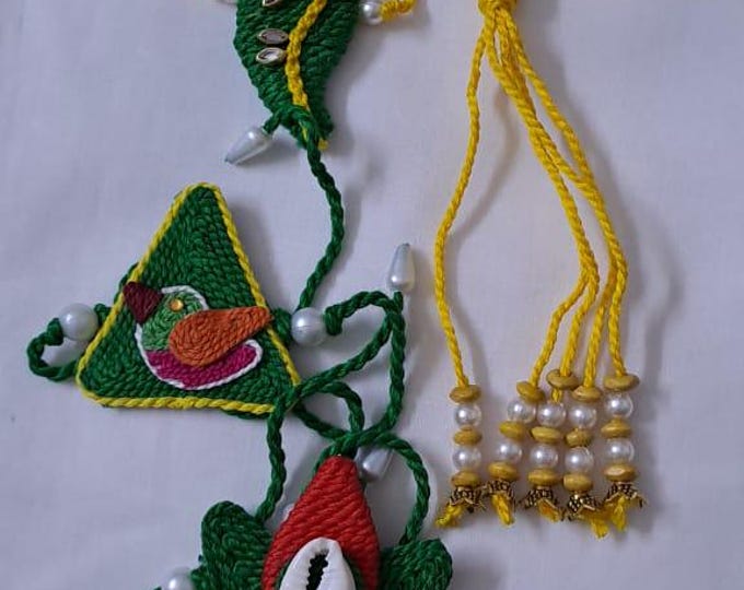 Combo rakhi set for Rakshabandhan festival (4 pcs including Bhai- Bhabhi set)