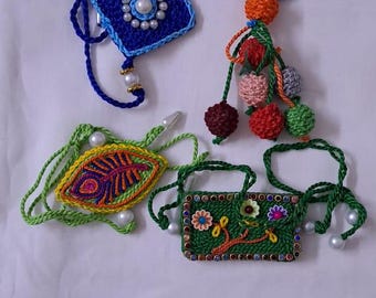 Combo rakhi set for Rakshabandhan festival (4 pcs including Bhai- Bhabhi set)