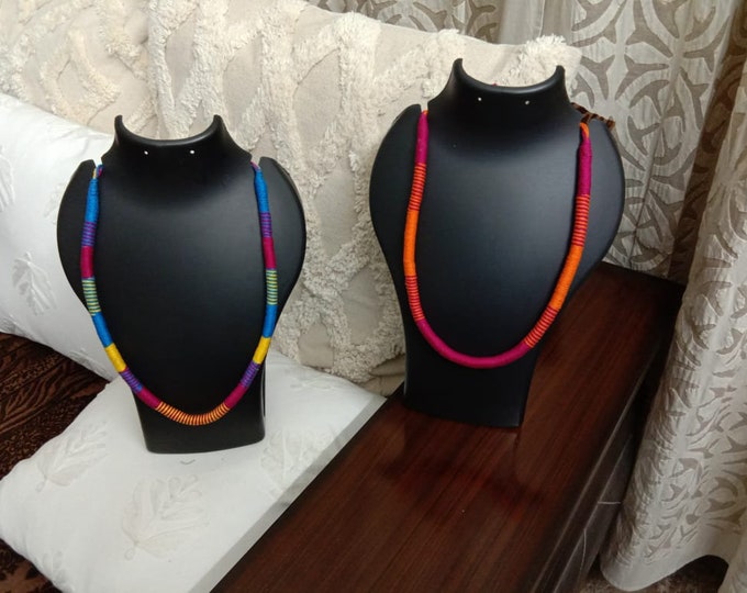Handmade combo thread string jewellery  for summers