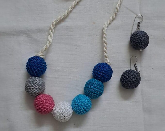 Handmade thread beads jewellery for summers