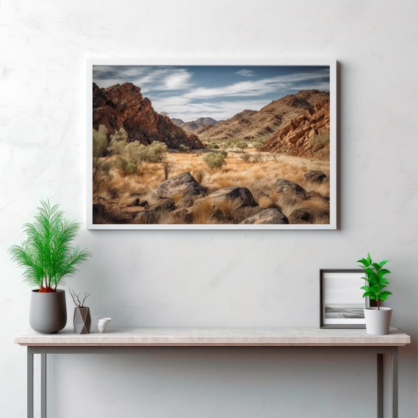 Rocky Ranges: A Panoramic Perspective of the MacDonnell Ranges
