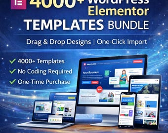 4000+ Elementor Templates Bundle for WordPress | Landing Pages | Drag & Drop Ready Designs