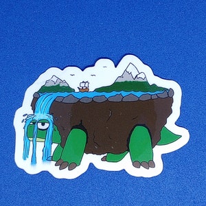 Earth turtle Sticker