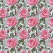 Pink Roses Seamless Pattern | Floral Art Continuous Pattern for ...