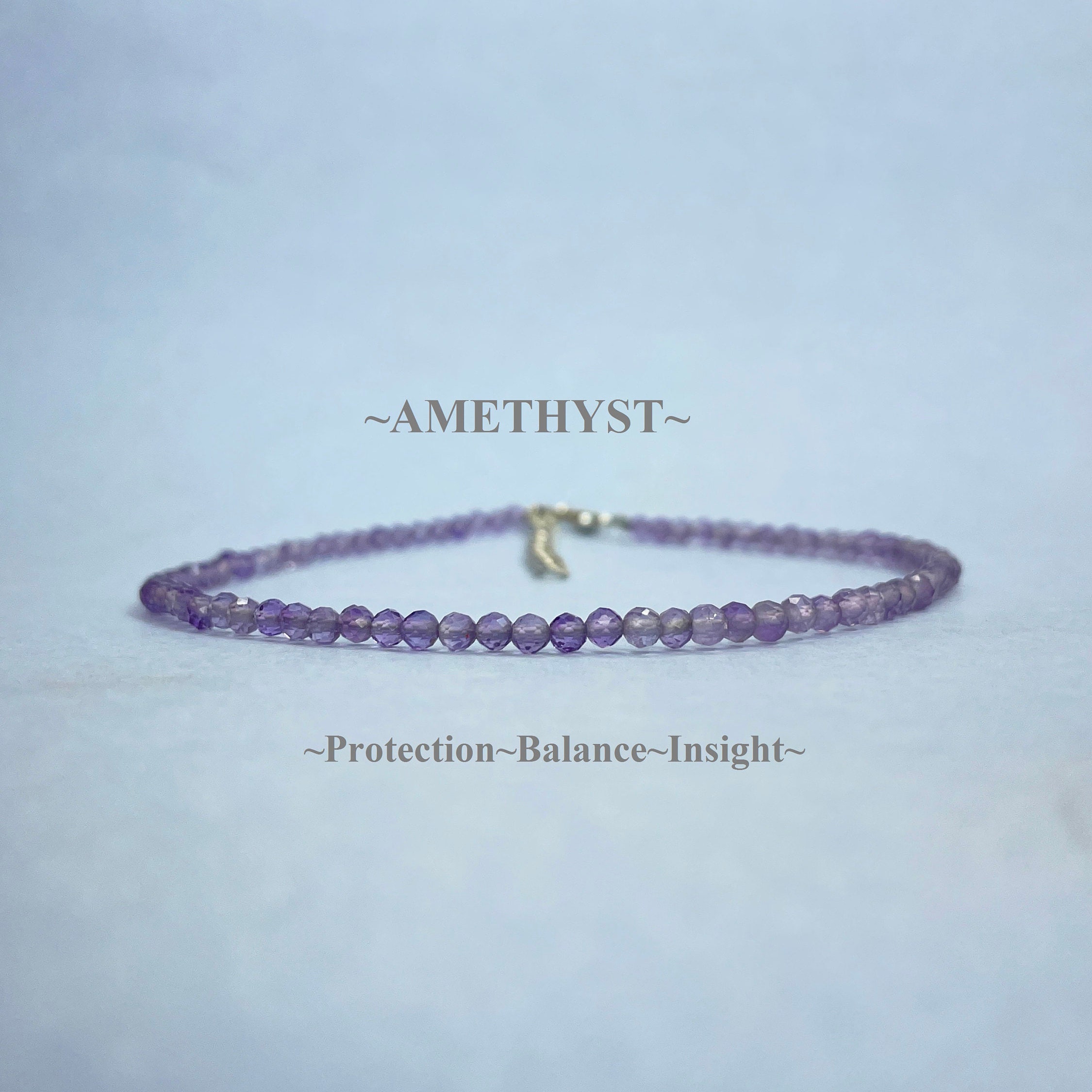 Onyx & Amethyst Stylish Gemstone Round Beaded Bracelet For Men & Women -  Rajendra's Gems World | Gemstone Dealer in New Delhi