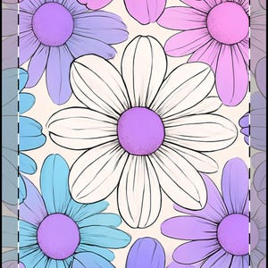 Cartera Magsafe, cartera vegana con diseño floral, tarjetero sostenible, accesorio ecológico para teléfono, bonita funda floral para Apple, vegana