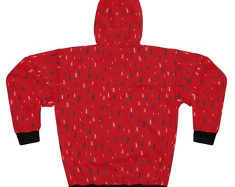 Unisex Pullover Hoodie - Red ants Original Artwork