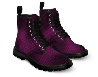 Purple Haze-Canvas-Stiefel für Damen