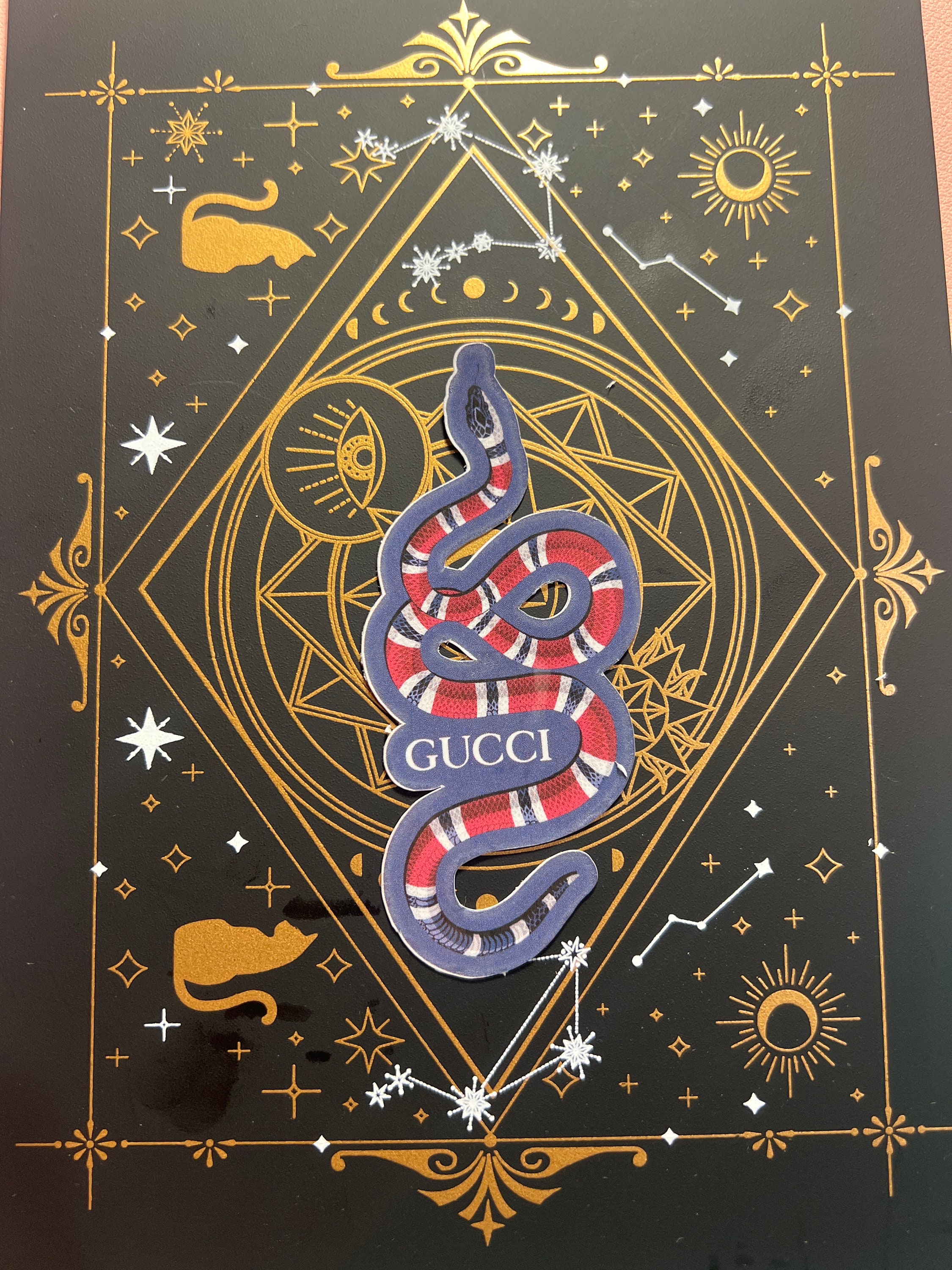 Gucci Snake 🐍 Sticker On Meteor 350 Cheapest Sticker Of Gucci Snake 