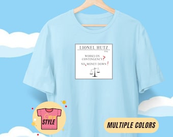 Works On Contingency? No, Money Down! Simpsons Themed T-Shirt Simpsons Funny Gift Idea Simpsons Fan Nostalgia Tee Lionel Hutz Simpsons Merch