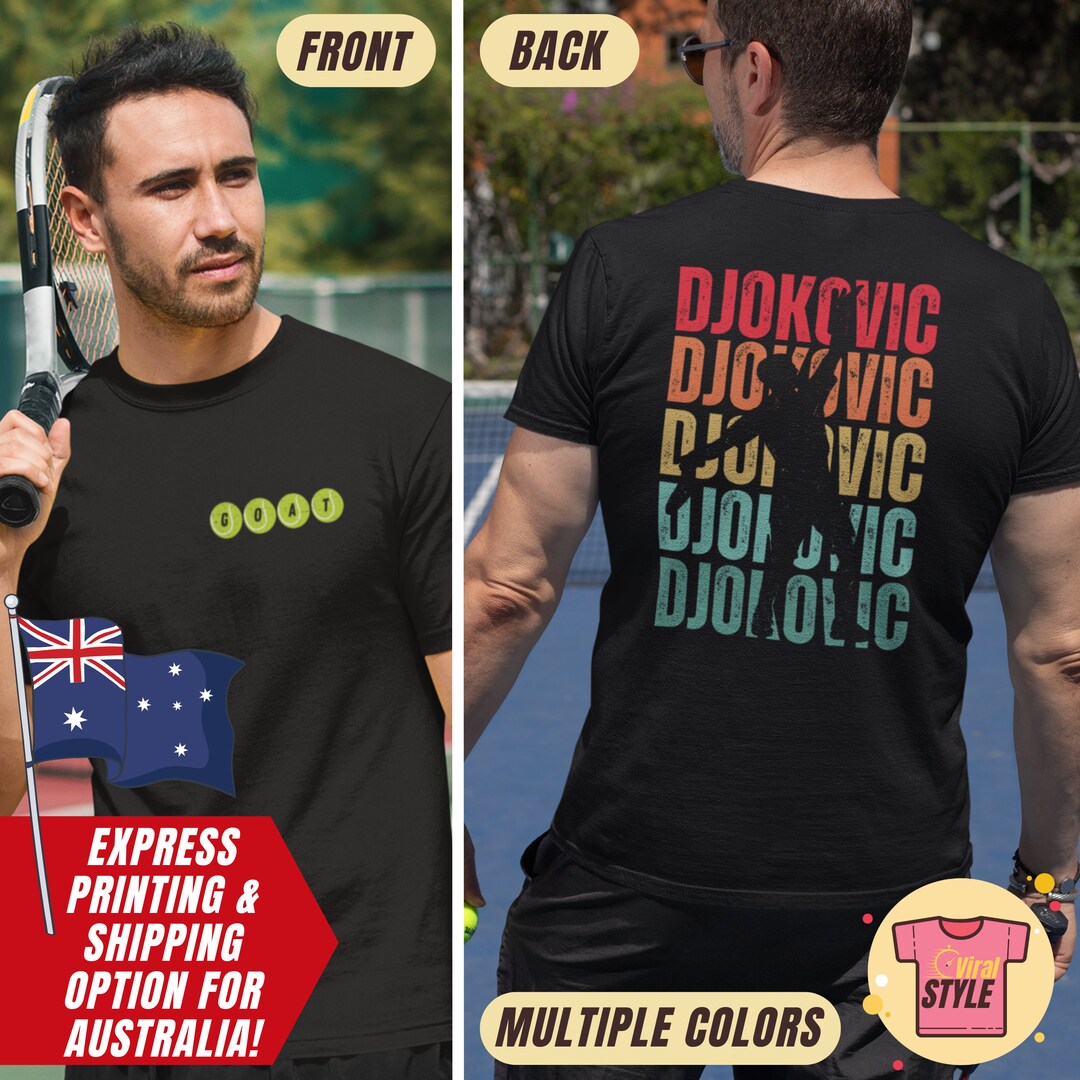 Novak Djokovic Shirt Djokovic Tennis Fan Tee Tennis Lover Gift Grand
