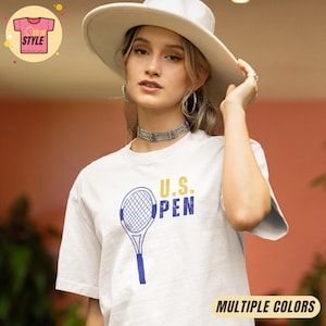 US Open Tennis Tee Grand Slam Tennis Shirt Tennis Season Tennis Lover Gift For Tennis Player Coach U.S. Open Tennis Major Shirt Tennis Tee