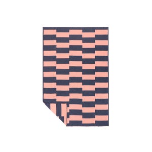Striped Pink Beach Towel, Beach Blanket Mat, Summer Gift, Beach Gift