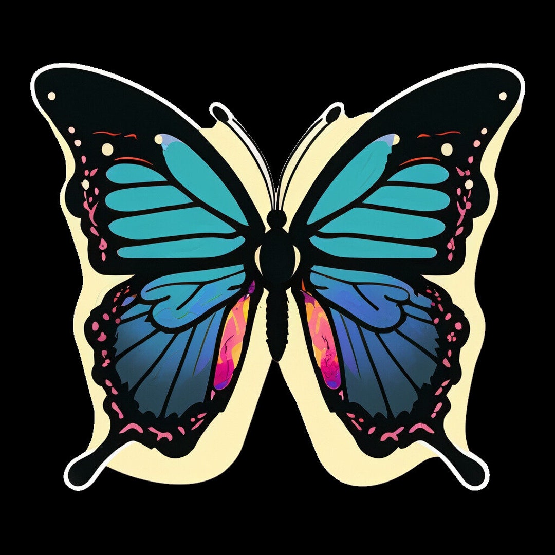 Butterfly Stickers for Multiple Use Etsy