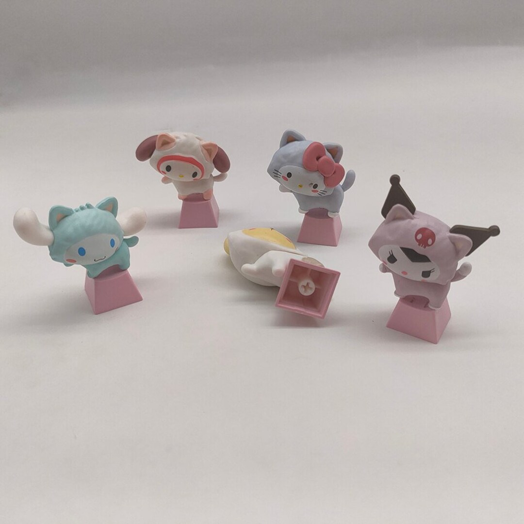 Hello Kitty Keycaps Etsy
