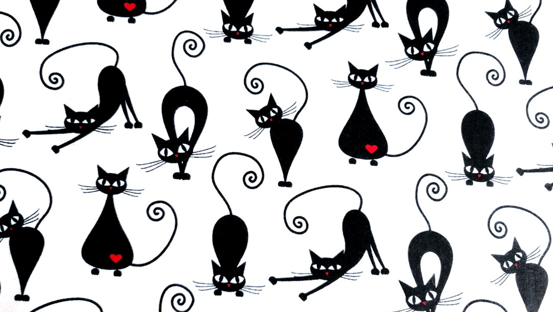 Moses Basket Black Cats Fitted Sheet Funny Nursery Bedding Cat Lovers