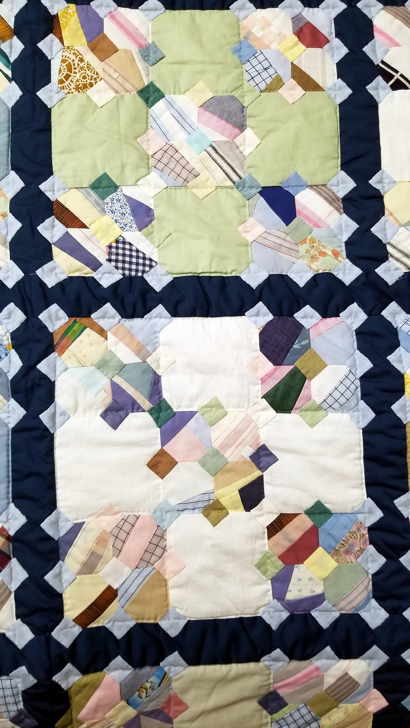 Vintage Handmade Crazy Quilt Etsy