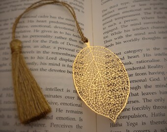 Leaf Metal Bookmark Gift For Book Lover Book Accessories Unique Bookish Gift For Bookworm Bibliophile Writer Literary Romance Reader