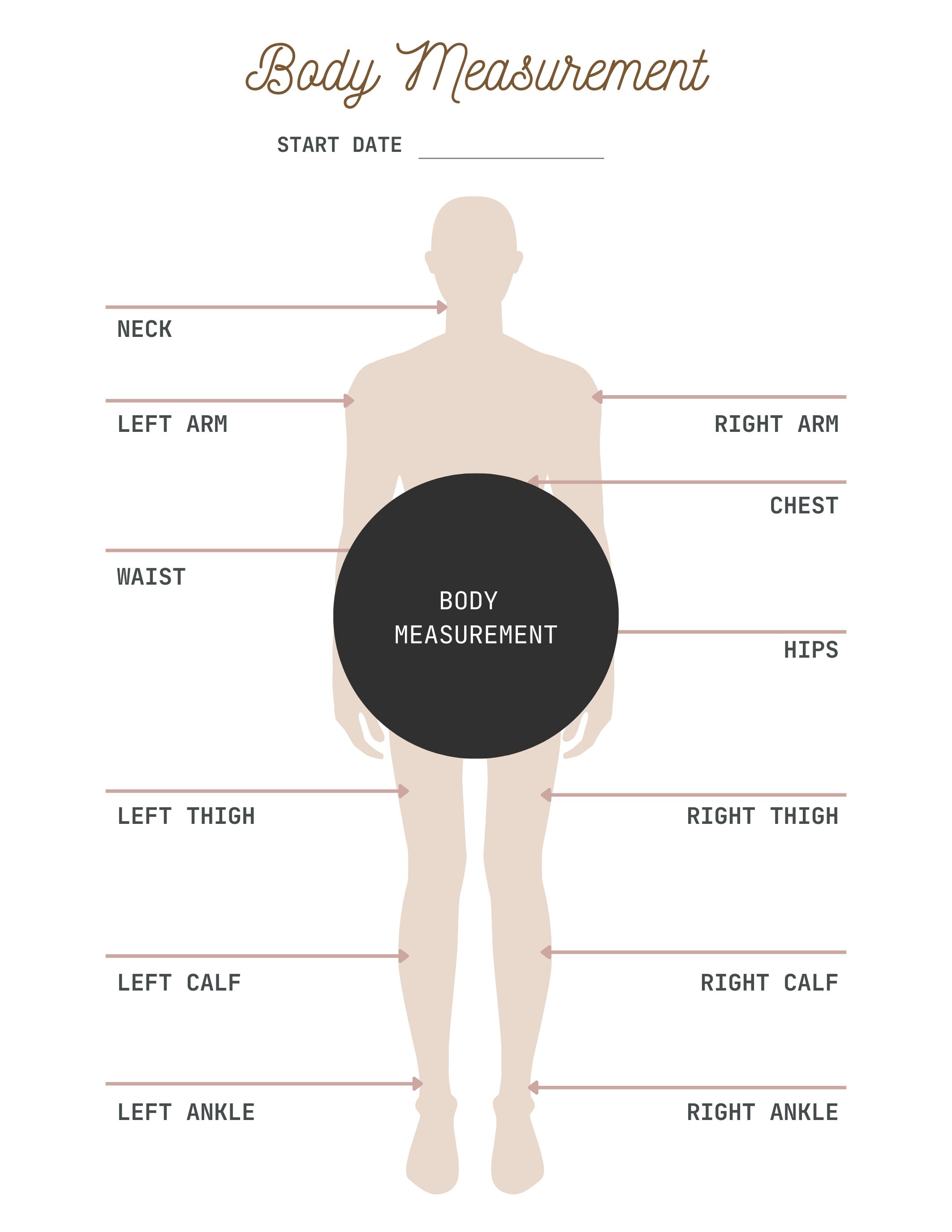 50 Lb Weight Loss Tracker Printable - Etsy