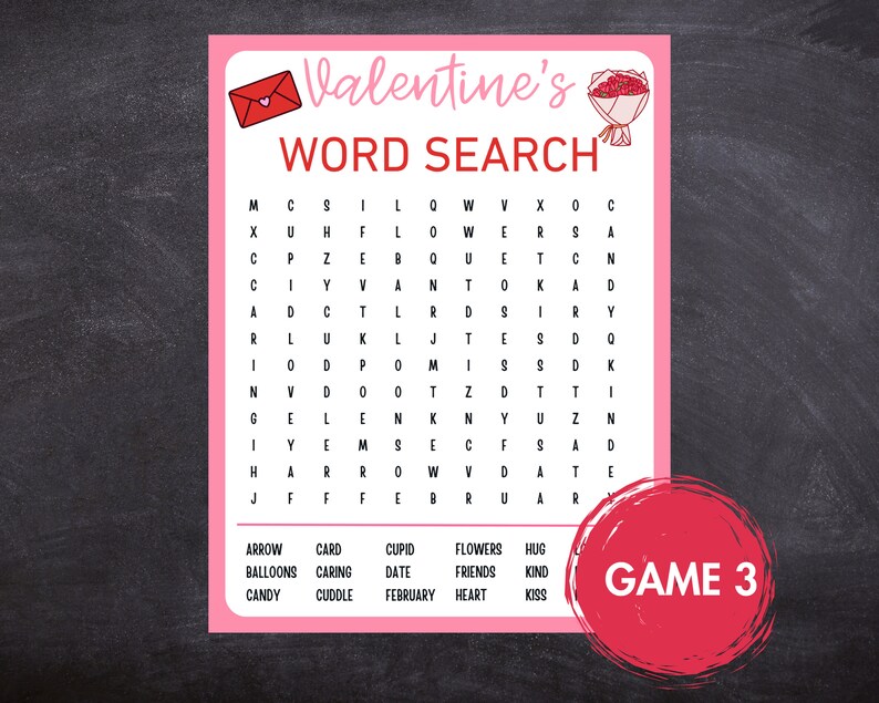 Valentines Day Printable Games valentines Games Bundle valentines Kid Valentines Day Printable Games valentines Games Bundle valentines Kid